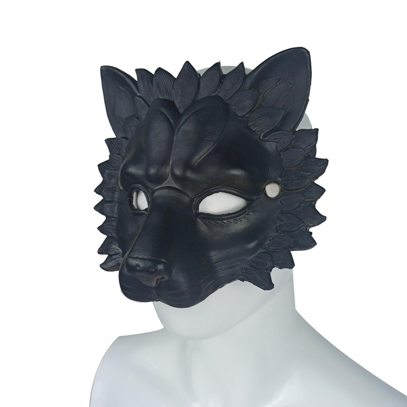 Lion Mask Half Face Decorative - Respirator Half Face avaliação e preço