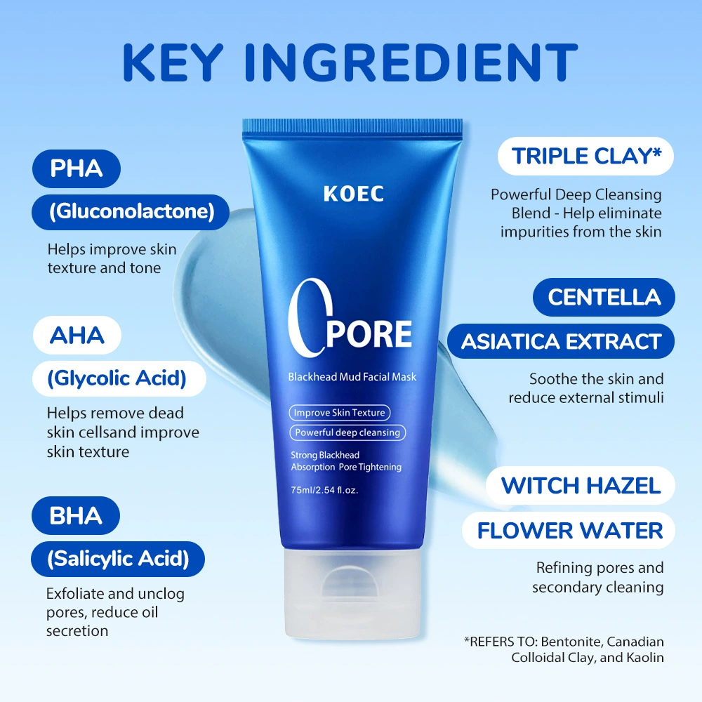 75ml KOEC Zero Pore Blackhead  - Dust Mask Construction avaliação e preço