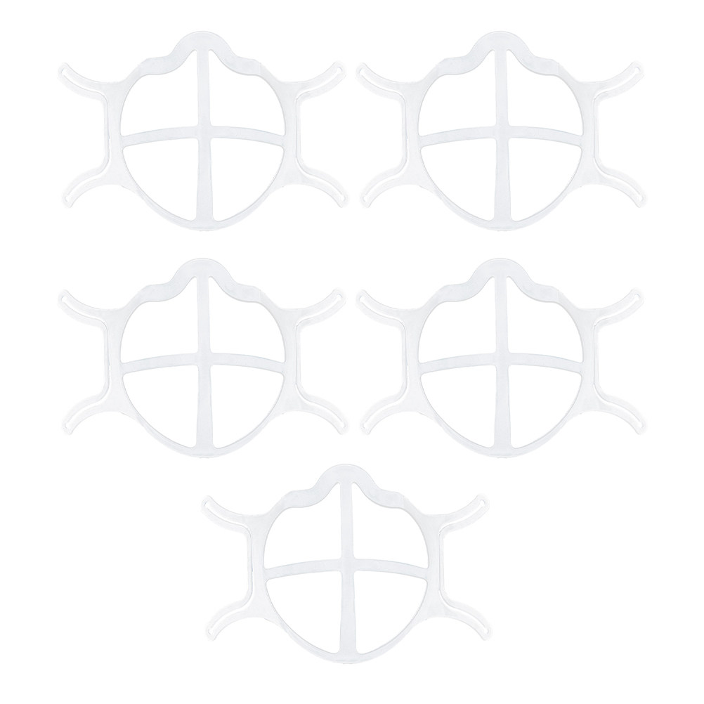 5Pcs Mask Bracket Silicone Reu - Silicone Mask Bracket avaliação e preço