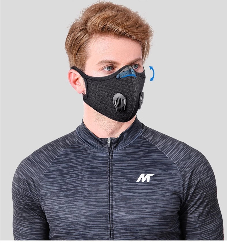 Cycling Mask Sport Washable Re - Dust Mask Construction avaliação e preço