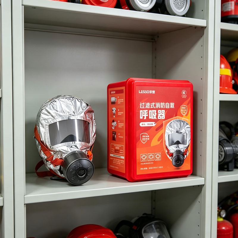 Mask Gas Filtering Self-rescue - Kn95 Respirator Mask avaliação e preço