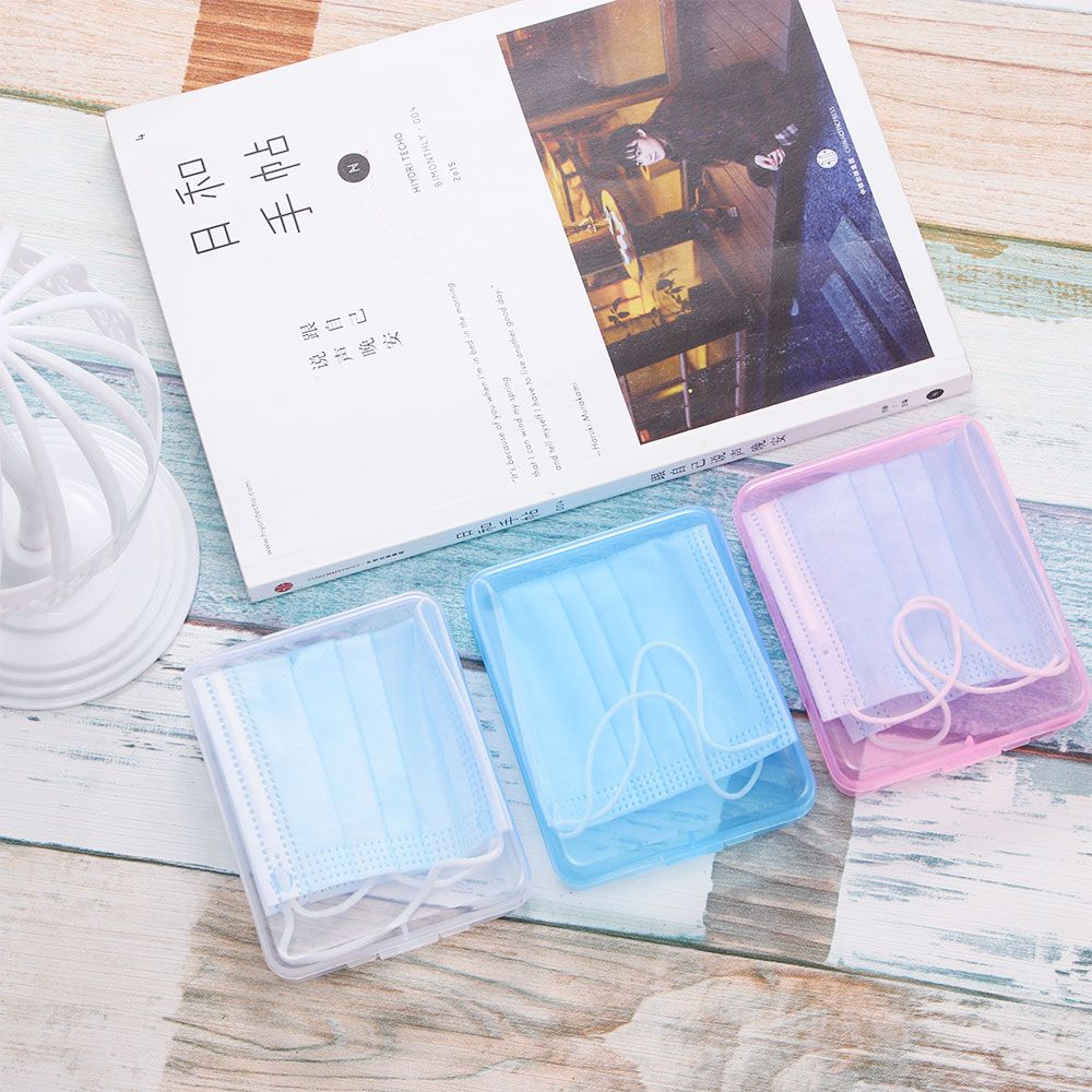 Protection Rectangle Container - Face Mask Storage Box avaliação e preço
