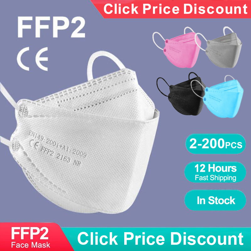 Adult Fish Shape Certified KN9 - Disposable Surgical Mask avaliação e preço