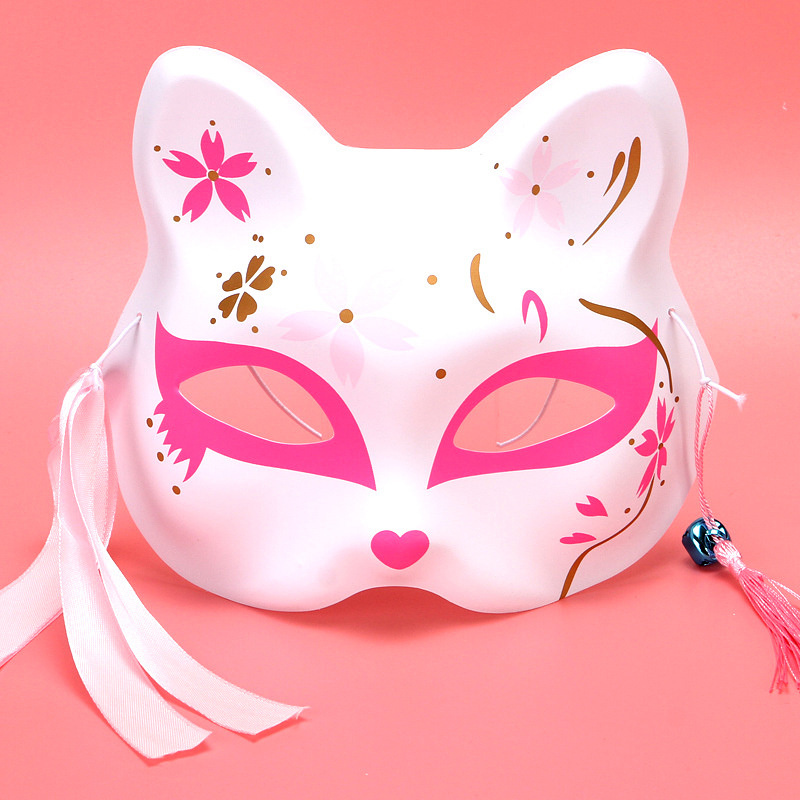 Japanese Fox Mask Half Face Ha - Respirator Half Face avaliação e preço
