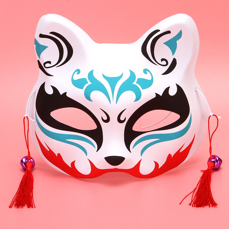Japanese Fox Mask Half Face Ha - Respirator Half Face avaliação e preço