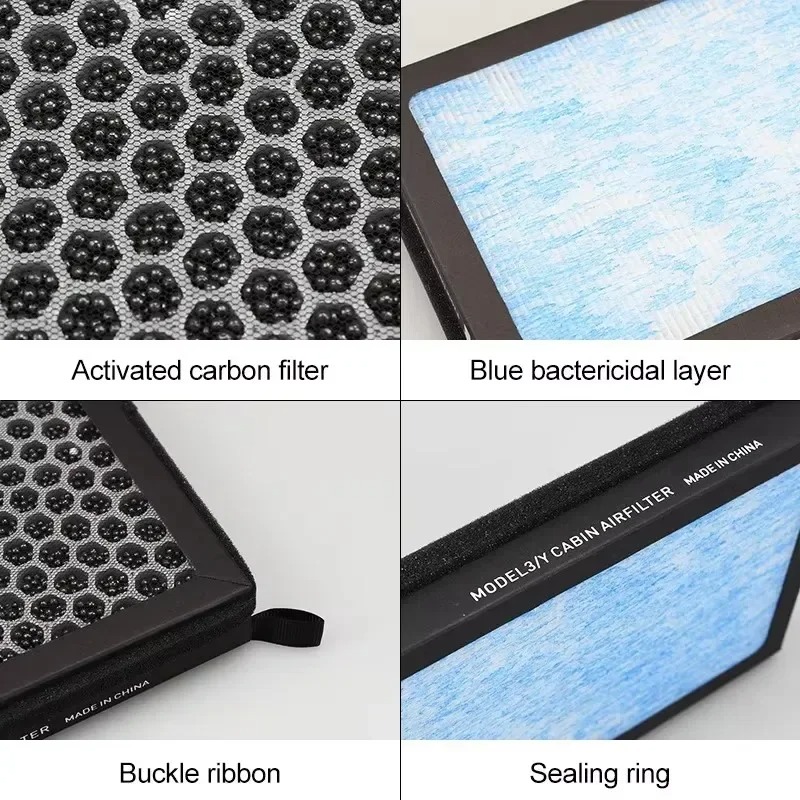 For Tesla Model 3/Y/3 Highland - Filter Replacement N95 avaliação e preço