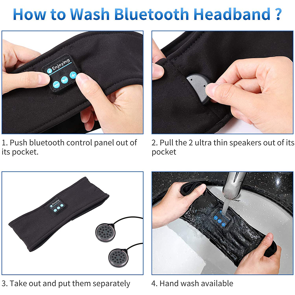 Sleep Eye Mask with Bluetooth  - Mask Lanyard Adjustable avaliação e preço