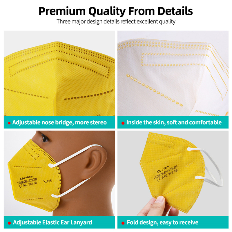 Ataullah ffp2 face mask kn95 M - Disposable Surgical Mask avaliação e preço