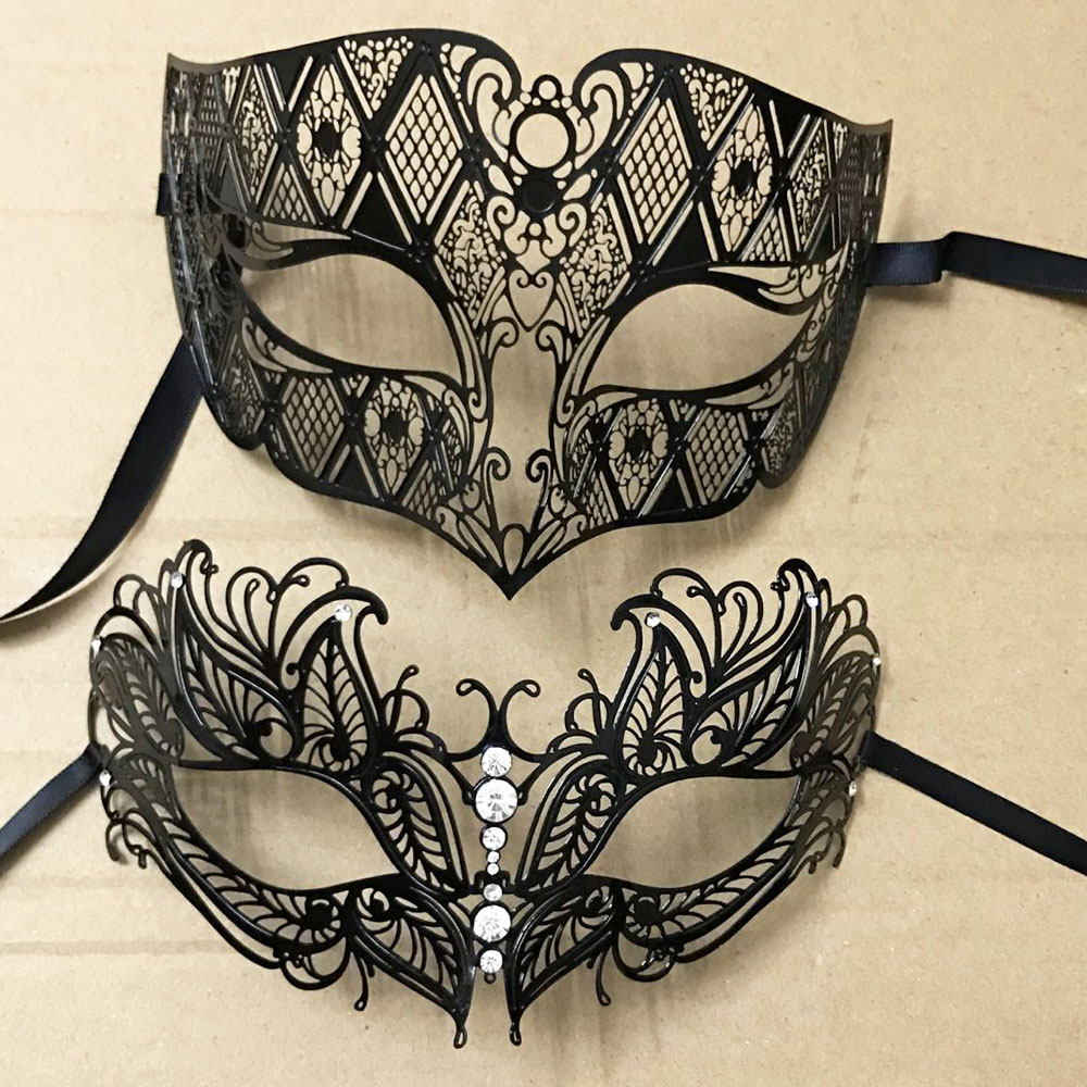 Luxury Silver Men Women Lovers - Black Face Mask Pack avaliação e preço