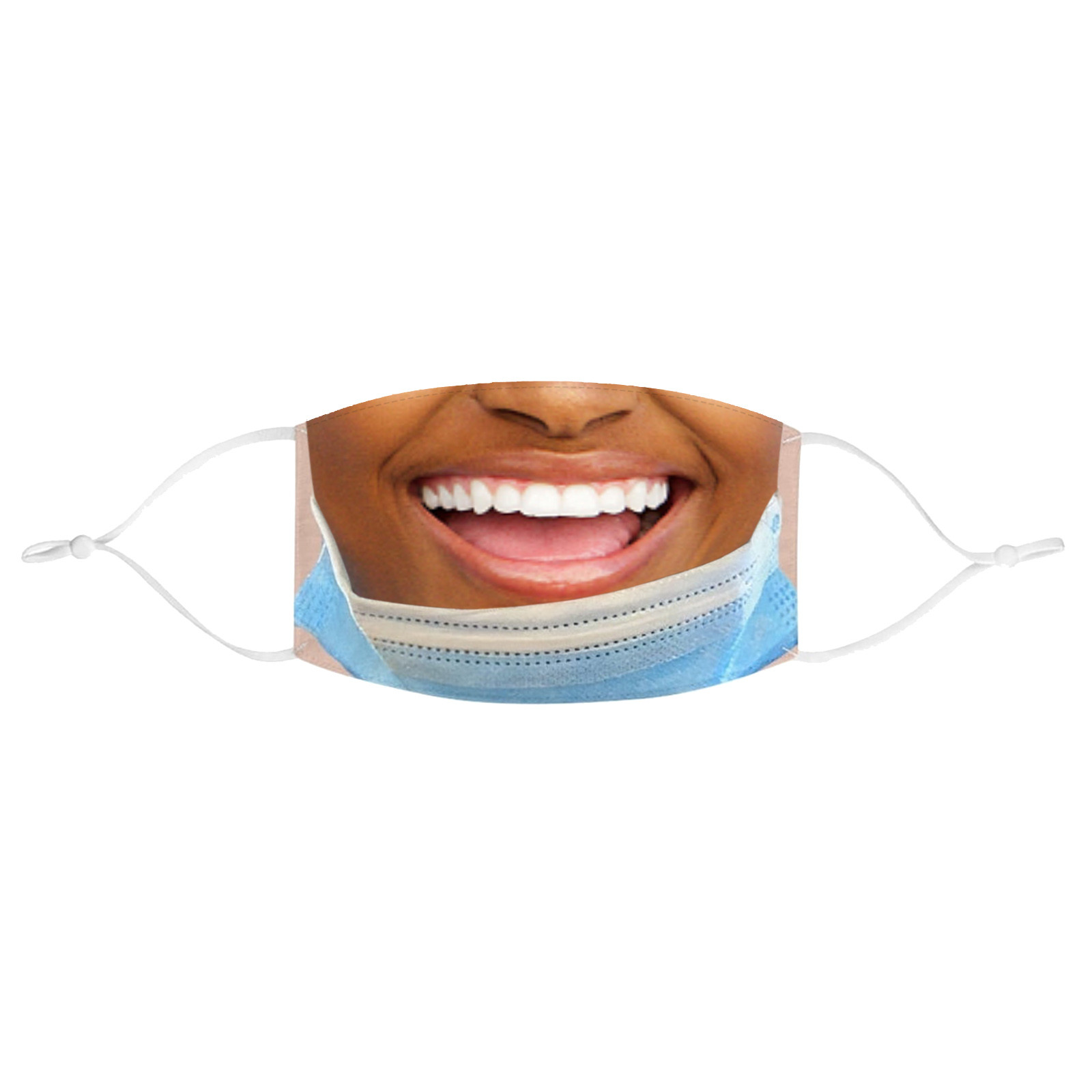 Adult Funny Mouth Mask Funny C - Cloth Face Mask Washable avaliação e preço