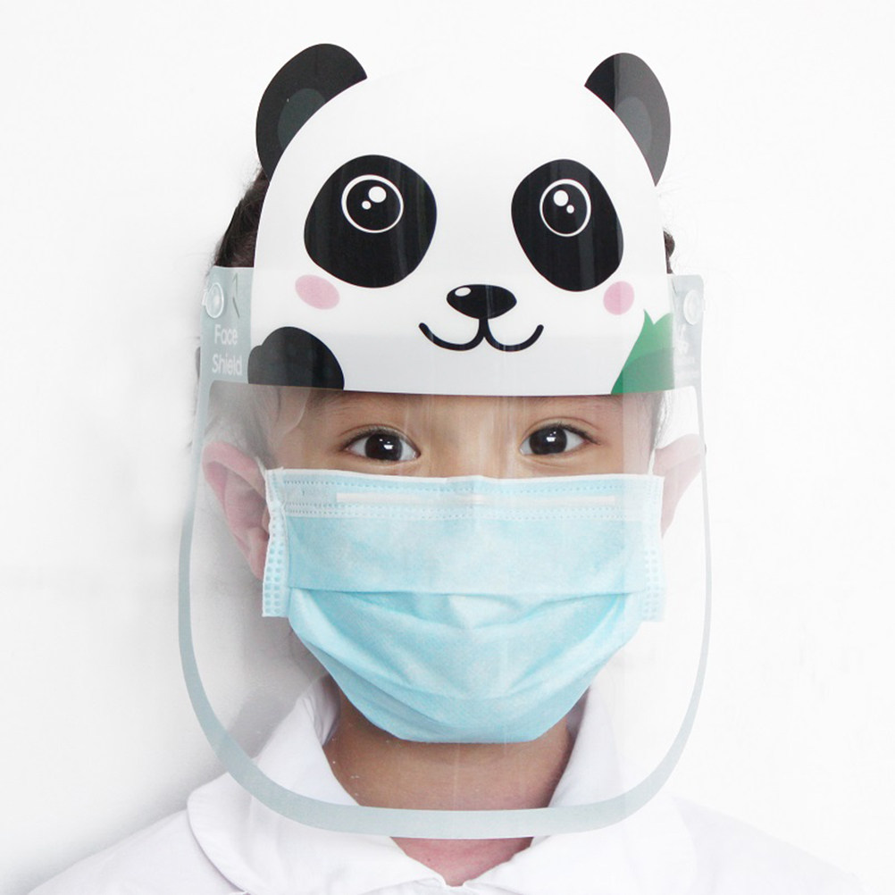 2Pcs Anti- Guard Cartoon Prote - Kids Face Mask avaliação e preço
