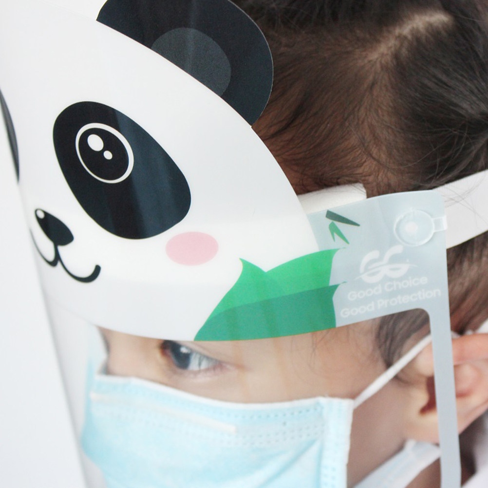 2Pcs Anti- Guard Cartoon Prote - Kids Face Mask avaliação e preço