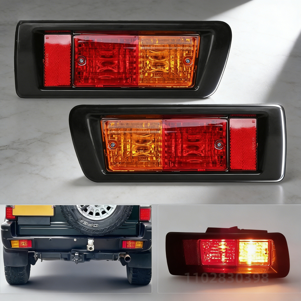 2Pcs Rear Bumper Tail Lights F - Kn95 Respirator Mask avaliação e preço