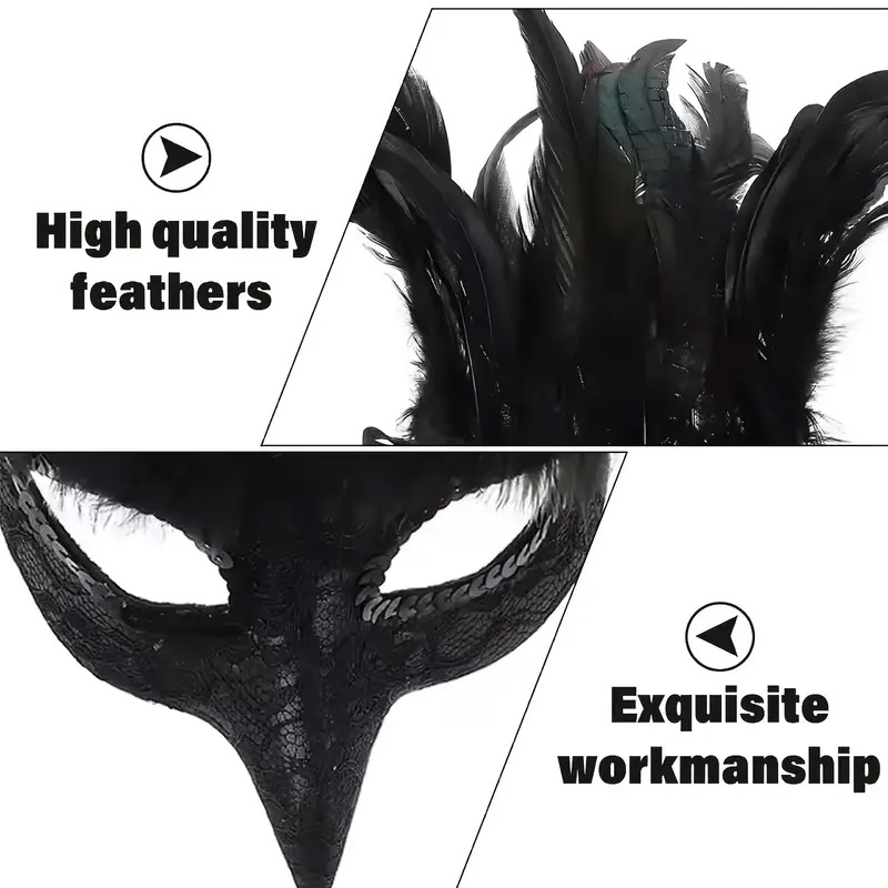 Black Feather Raven Half Face  - Respirator Half Face avaliação e preço