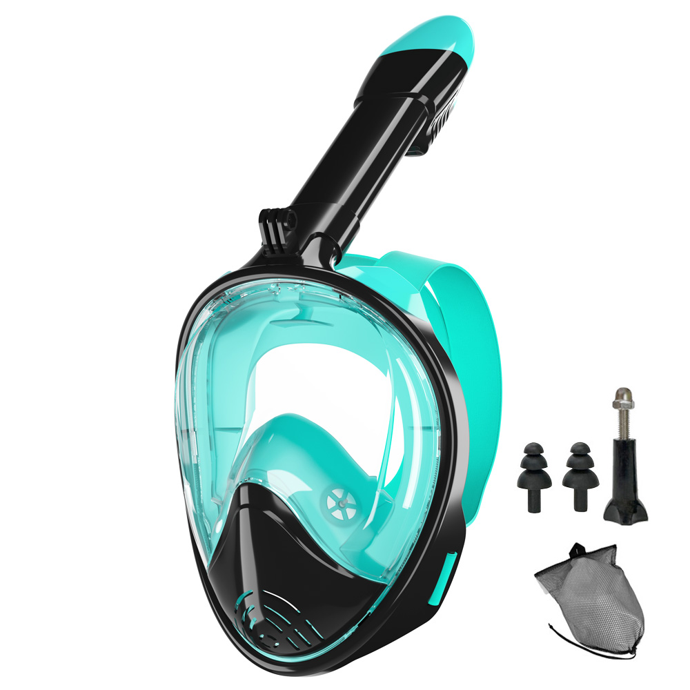 Full Face Snorkel Mask Silicon - Silicone Mask Bracket avaliação e preço