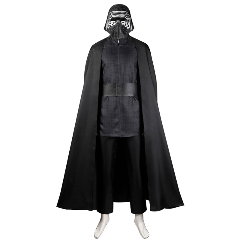 New Men Jedi Cosplay Halloween - Black Face Mask Pack avaliação e preço