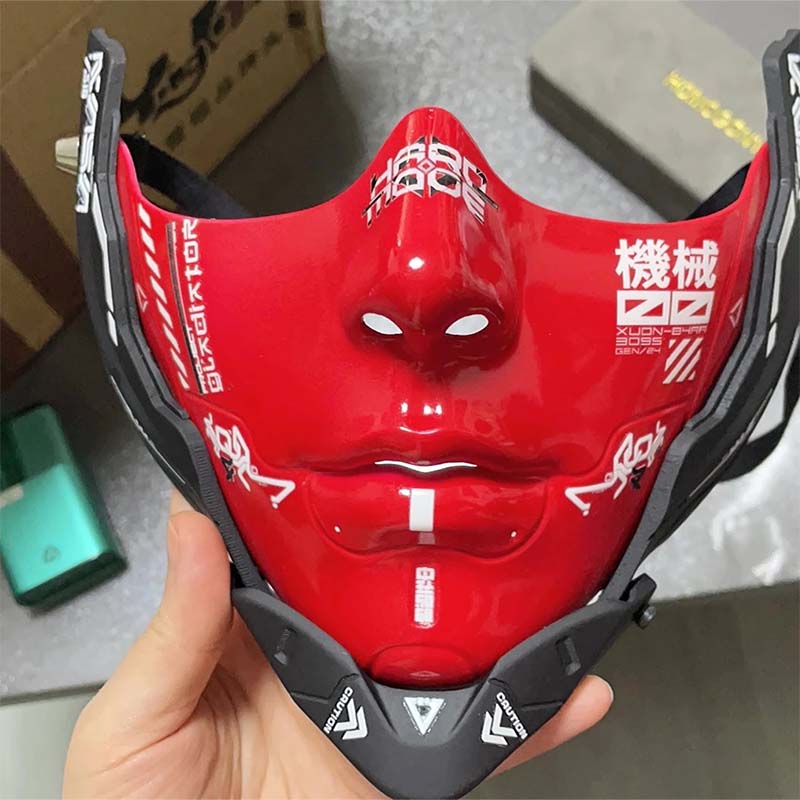 Cyber Punk Half Face Mask Mech - Respirator Half Face avaliação e preço