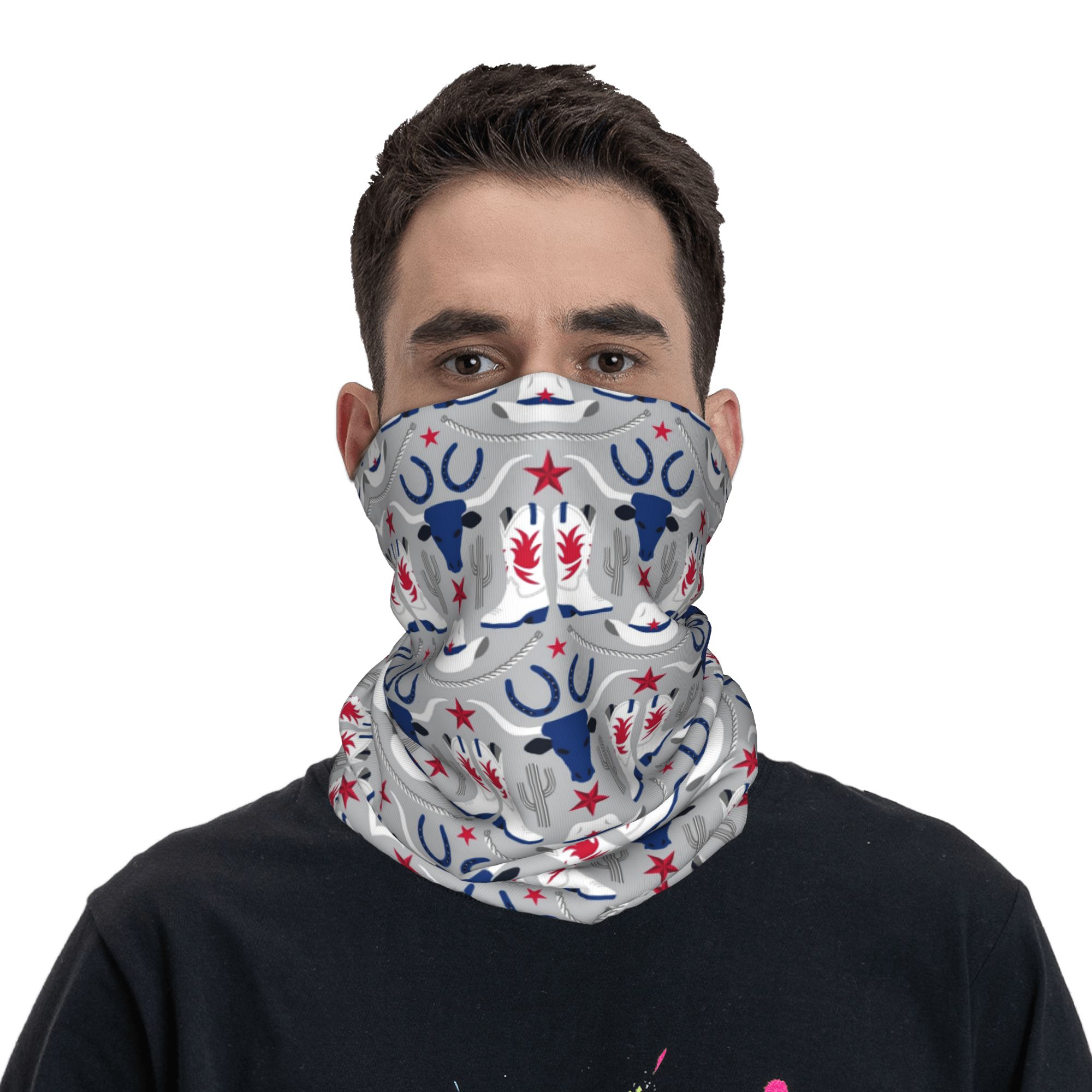 Old Wild West Cowboy Bandana N - Sports Mask Breathable avaliação e preço