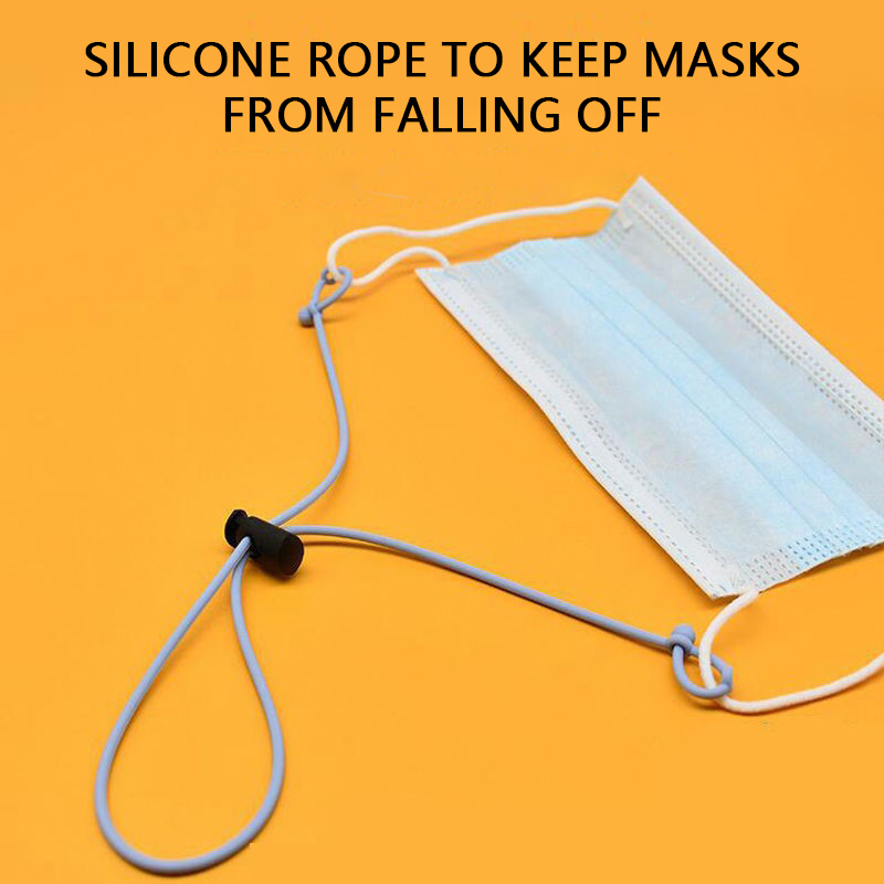 Silicone Mask Extension Adjust - Mask Lanyard Adjustable avaliação e preço