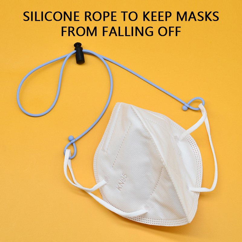 Silicone Mask Extension Adjust - Mask Lanyard Adjustable avaliação e preço