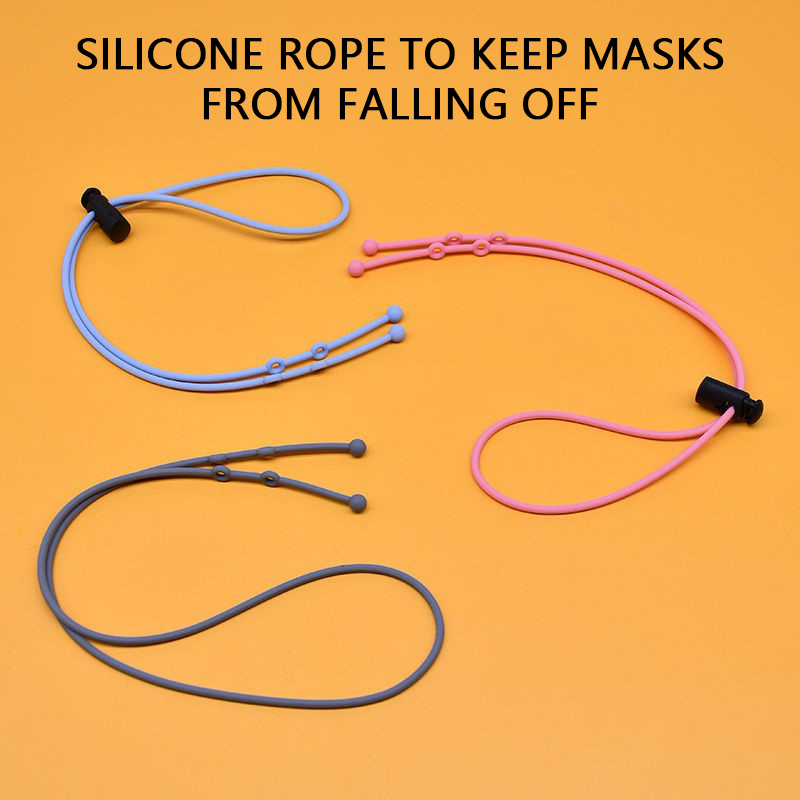 Silicone Mask Extension Adjust - Mask Lanyard Adjustable avaliação e preço