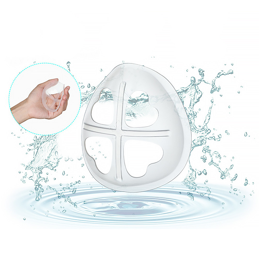 3Pcs Silicone Mask Breathing B - Silicone Mask Bracket avaliação e preço