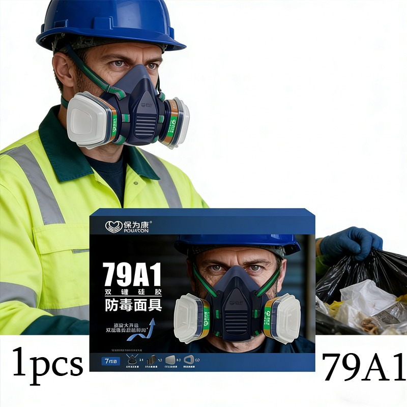 Gas Mask Half Full Face Protec - Respirator Half Face avaliação e preço
