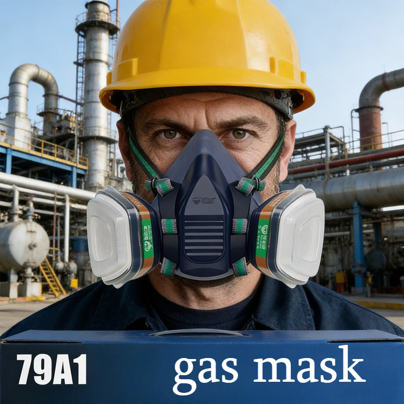 Gas Mask Half Full Face Protec - Respirator Half Face avaliação e preço