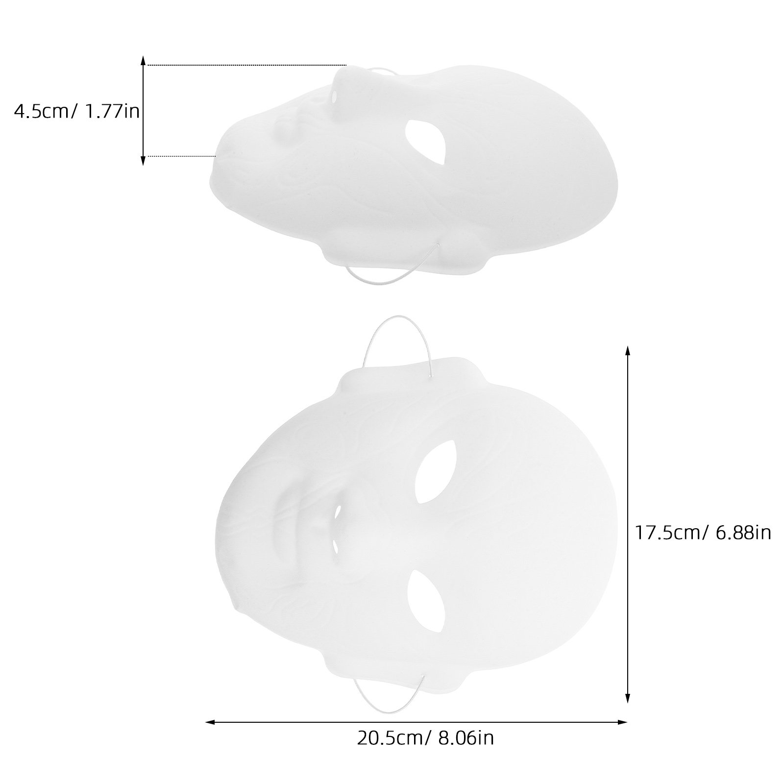 DIY Blank Peking Opera Face Ma - Kids Face Mask avaliação e preço
