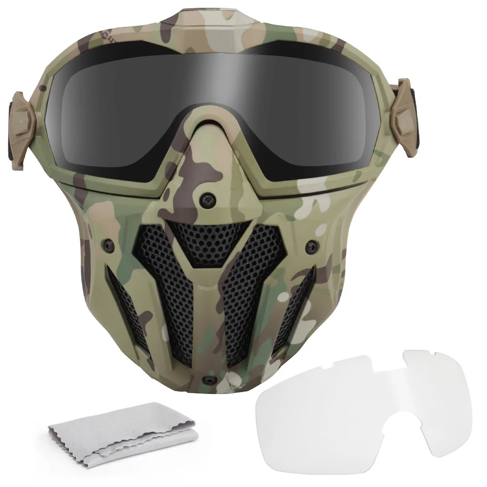 Tactical Airsoft Paintball Fac - Anti Pollution Mask avaliação e preço