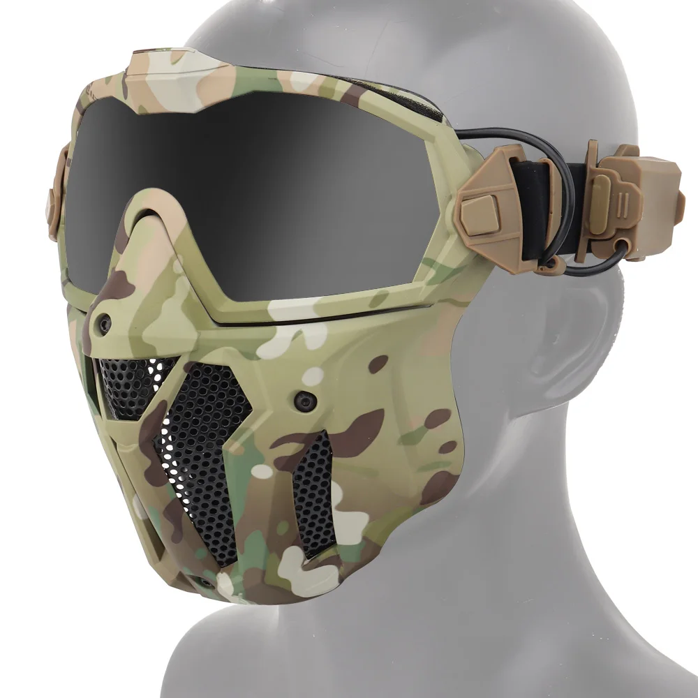 Tactical Airsoft Paintball Fac - Anti Pollution Mask avaliação e preço