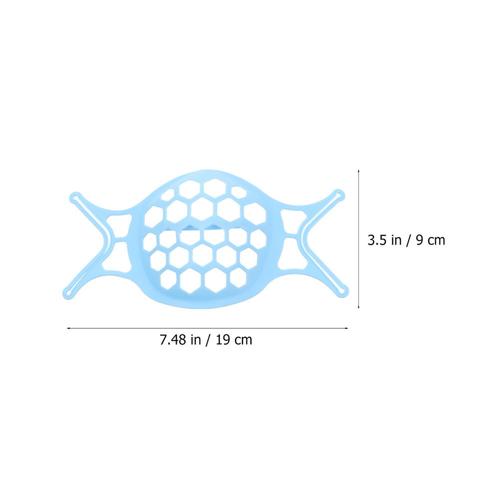 4Pcs Soft Flexible Silicone Ma - Silicone Mask Bracket avaliação e preço