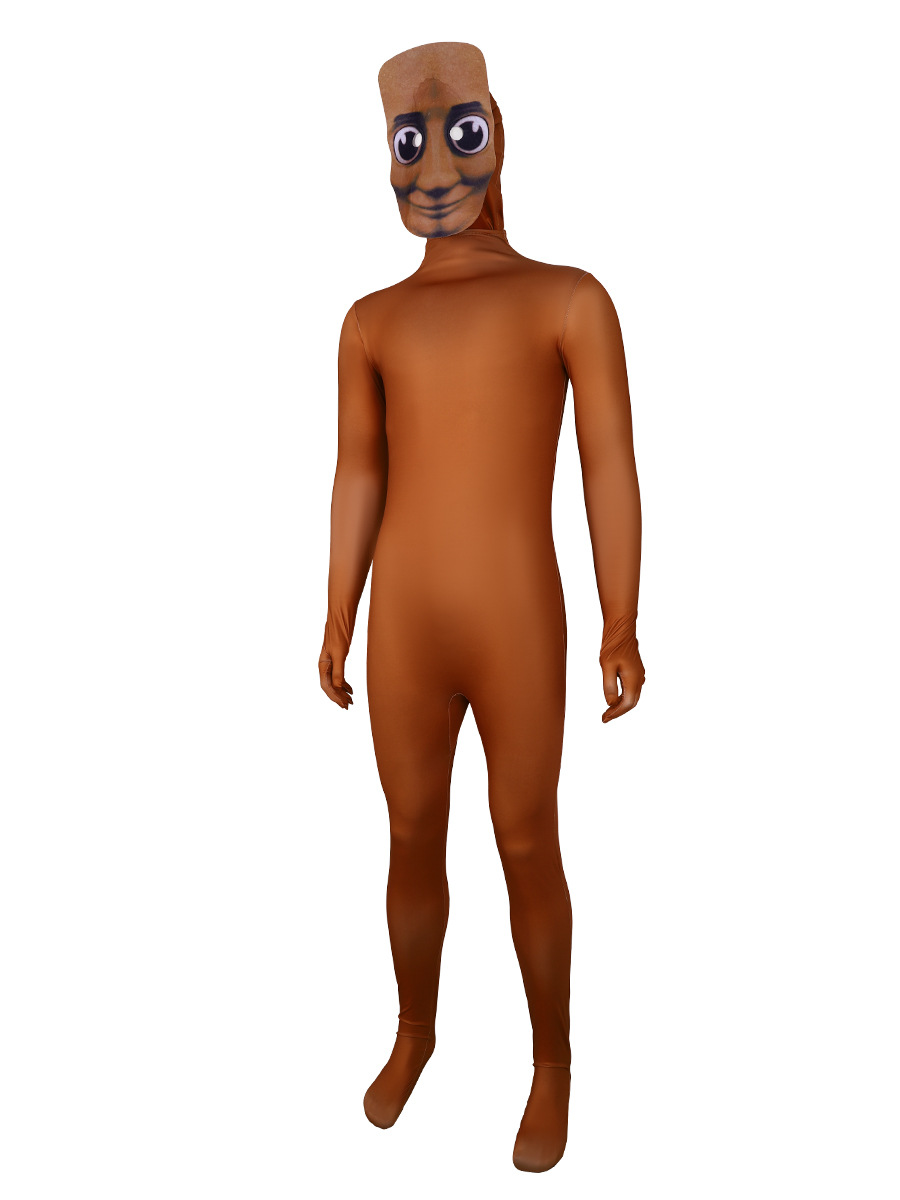 Yellow bodysuit party cosplay  - Kids Face Mask avaliação e preço
