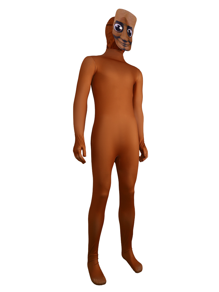 Yellow bodysuit party cosplay  - Kids Face Mask avaliação e preço