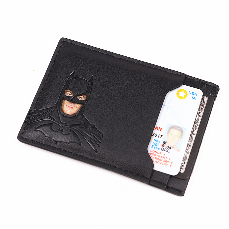 Bat ID Wallet For Men Leather  - Face Mask Storage Box avaliação e preço