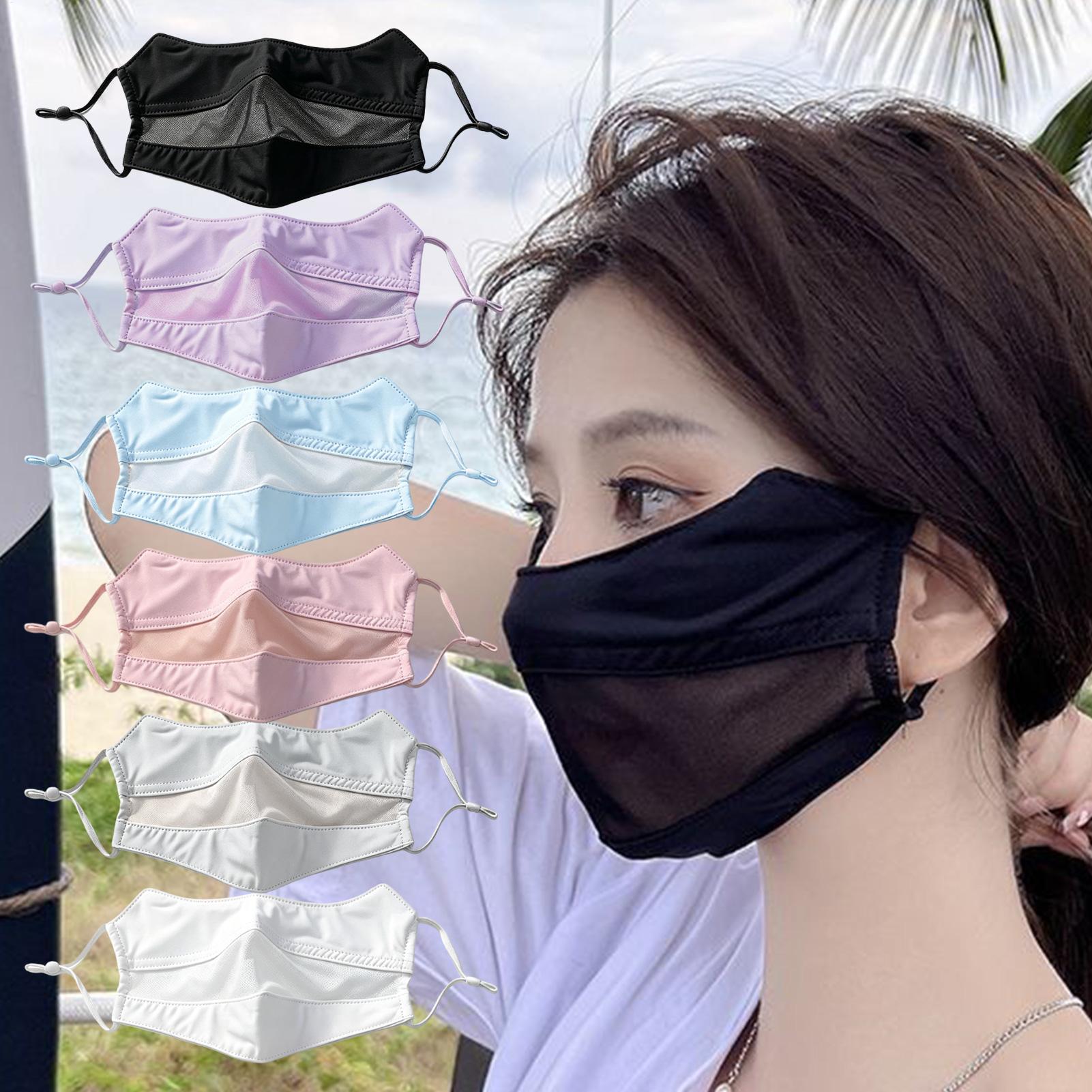 Cooling Face Cover   Sun Prote - Sports Mask Breathable avaliação e preço