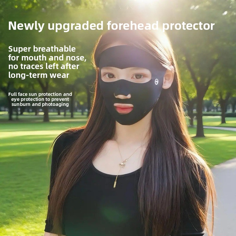 Summer Full Face Sunscreen Mas - Sports Mask Breathable avaliação e preço