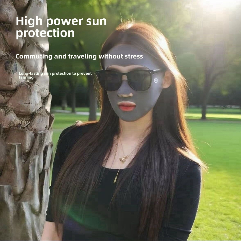 Summer Full Face Sunscreen Mas - Sports Mask Breathable avaliação e preço
