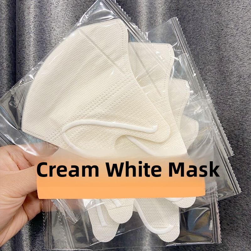 Milk White Breathable Thin Ste - Disposable Surgical Mask avaliação e preço