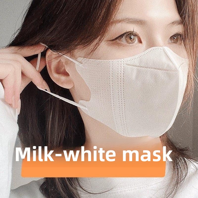 Milk White Breathable Thin Ste - Disposable Surgical Mask avaliação e preço