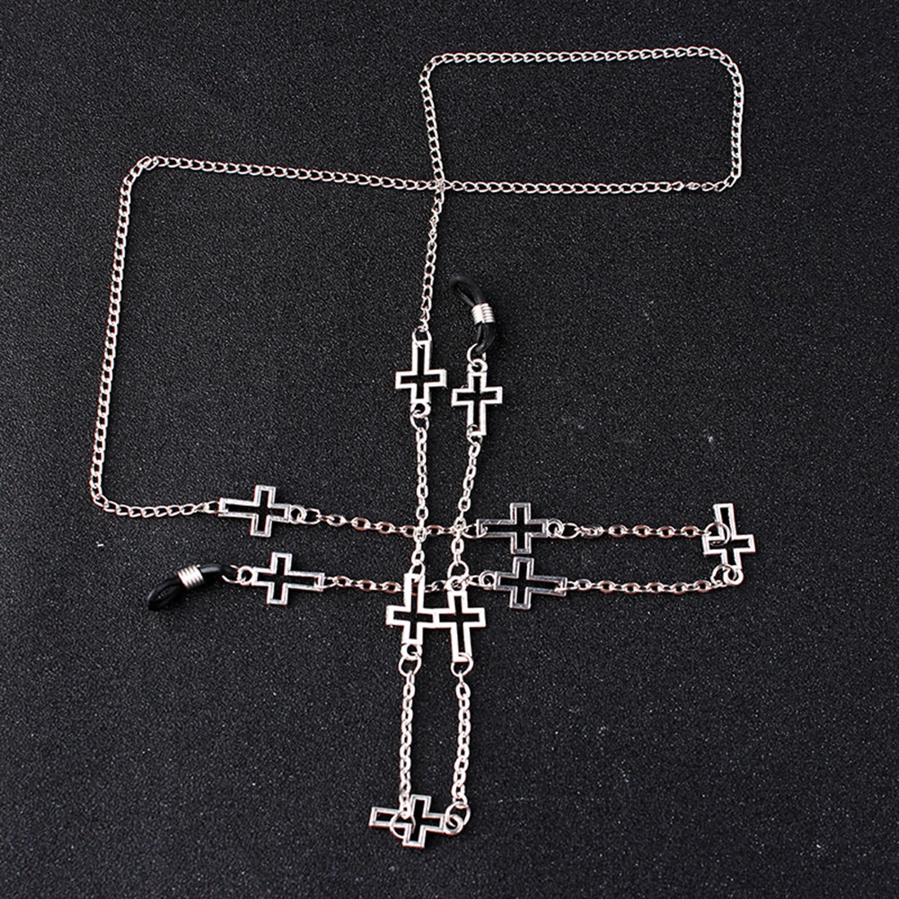 2021 Vintage Fashion Silver co - Mask Chain Holder avaliação e preço