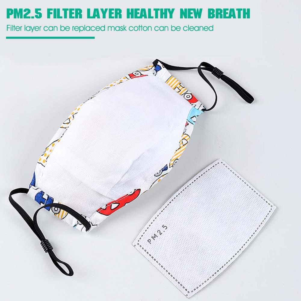 Kids PM2.5 Cotton Mouth Mask w - Anti Pollution Mask avaliação e preço