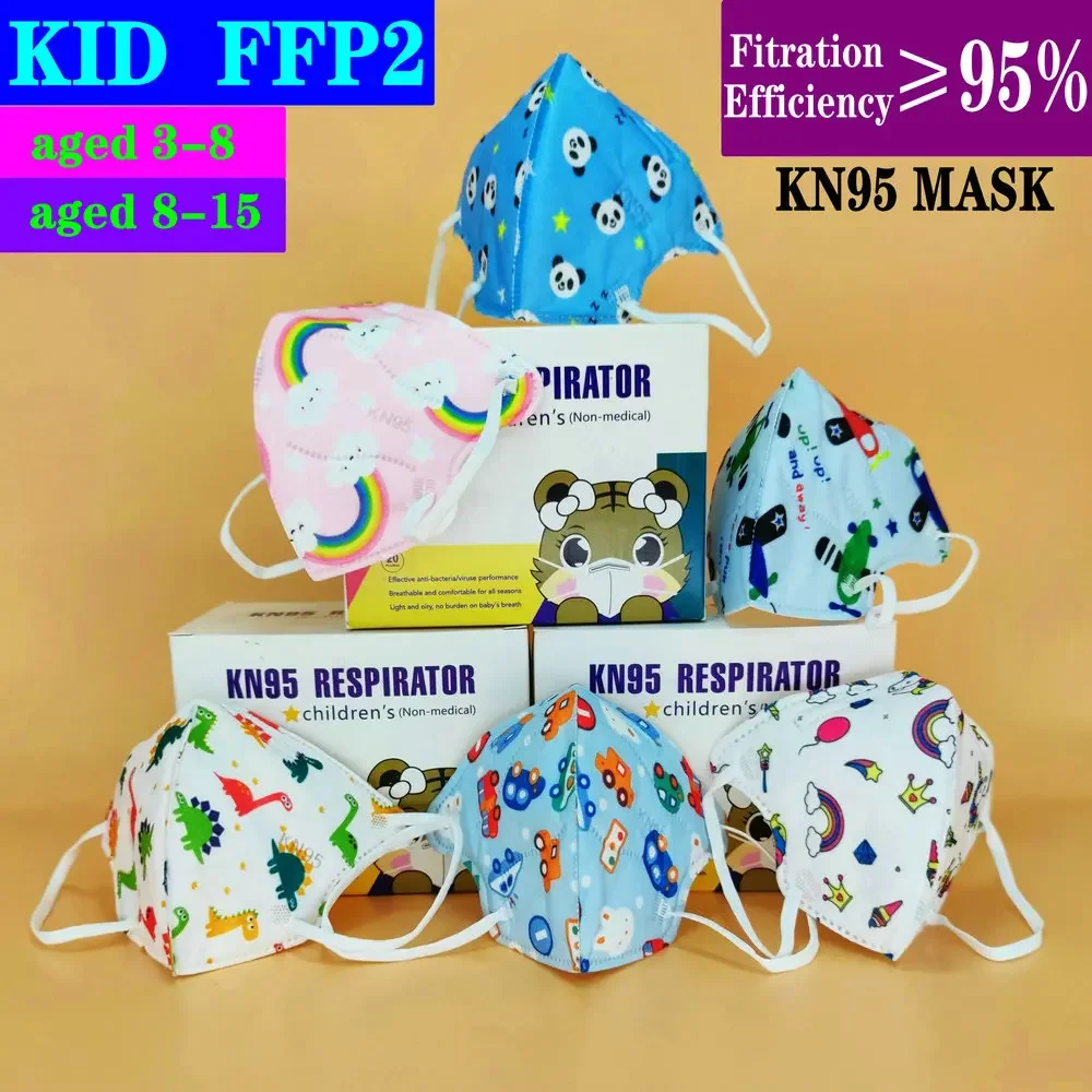 FFP2 CE Mask KN95 Child Childr - Disposable Surgical Mask avaliação e preço