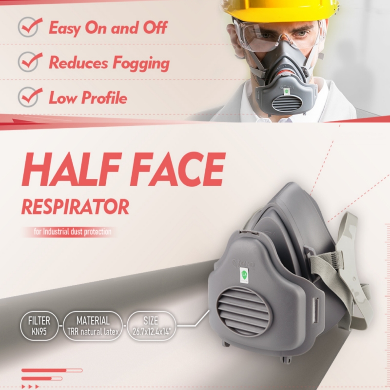 Dust mask, mask protection, in - Dust Mask Construction avaliação e preço