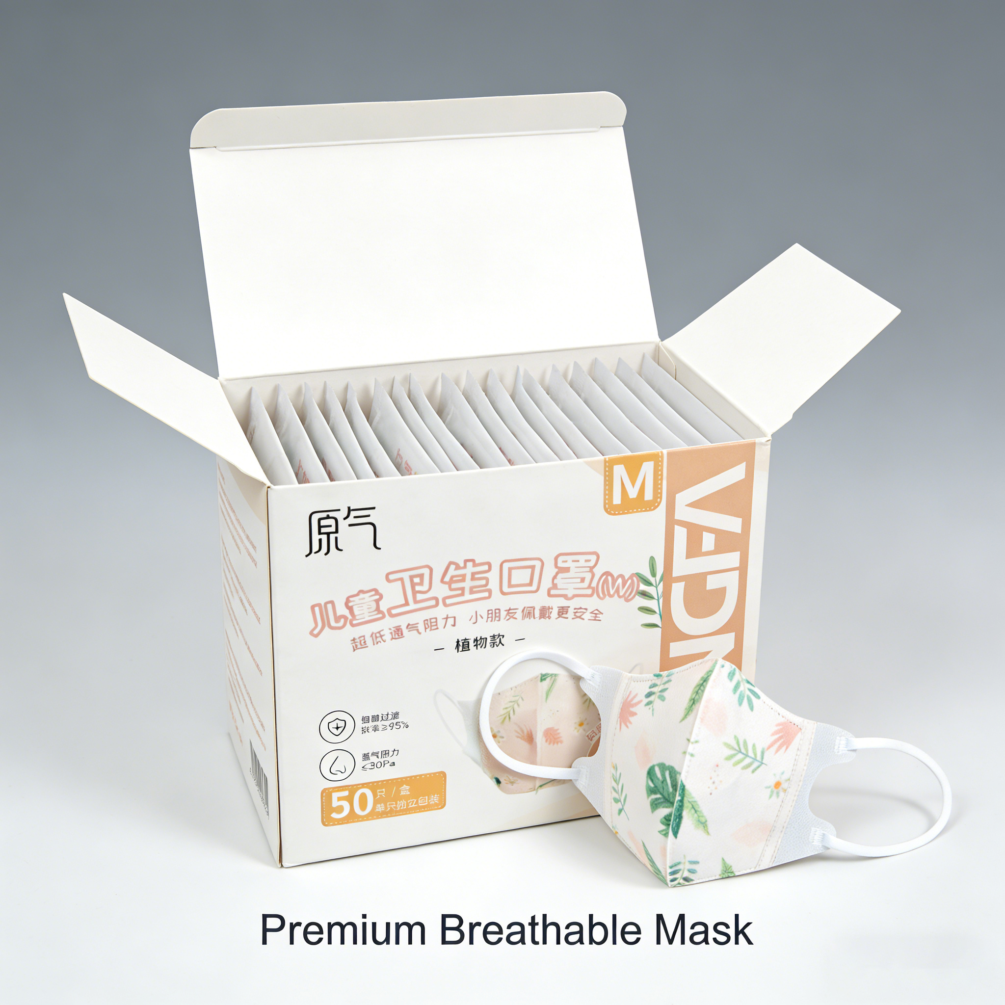 50-100pcs 3Layers Face Mask FP - Disposable Surgical Mask avaliação e preço