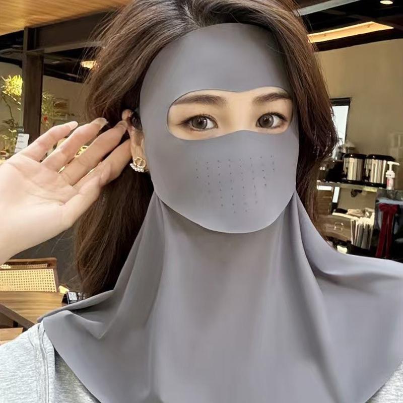 2026 New Fashion Ice Silk Sun  - Sports Mask Breathable avaliação e preço