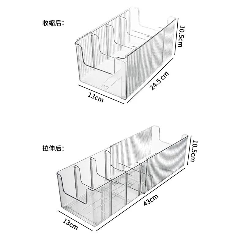 Extendable Acrylic Makeup Orga - Face Mask Storage Box avaliação e preço