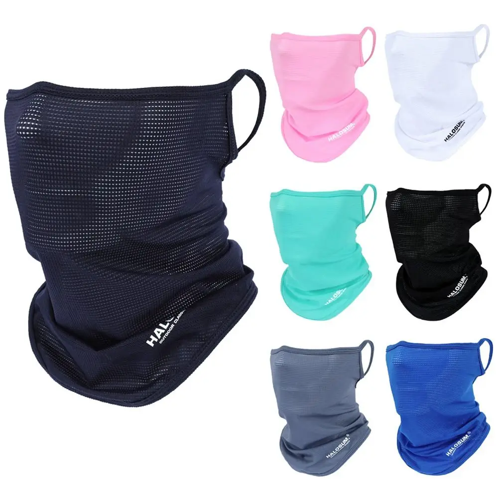 Summer Ice Silk Sun Protection - Sports Mask Breathable avaliação e preço