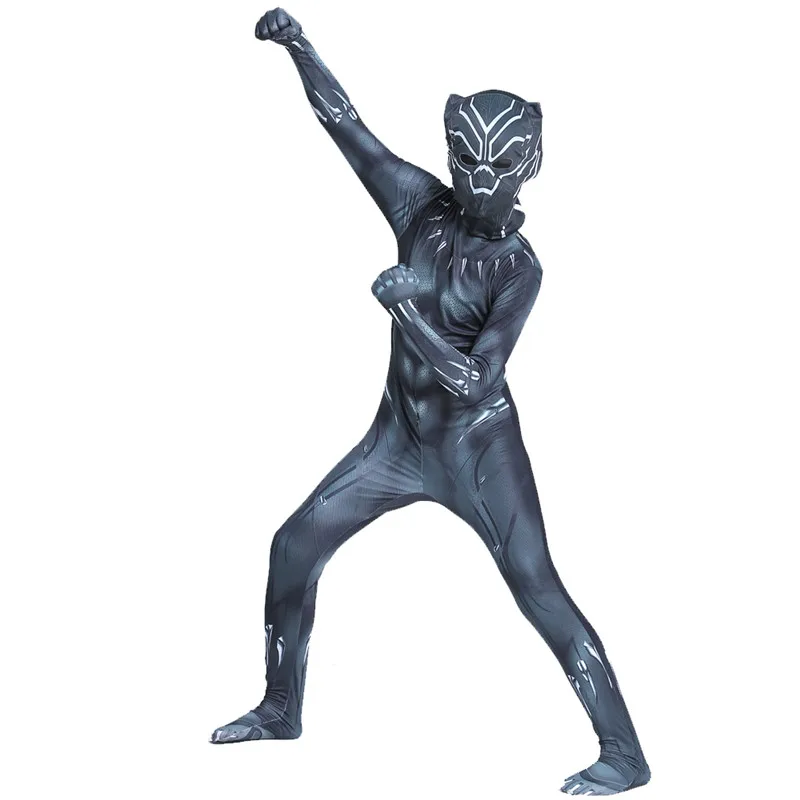 3-12Y Boy's Black Panther Cost - Black Face Mask Pack avaliação e preço