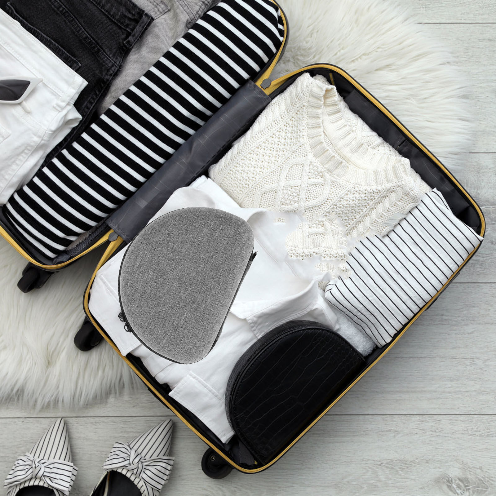 Hard Travel Case for Mask Full - Mask Case Hard Shell avaliação e preço